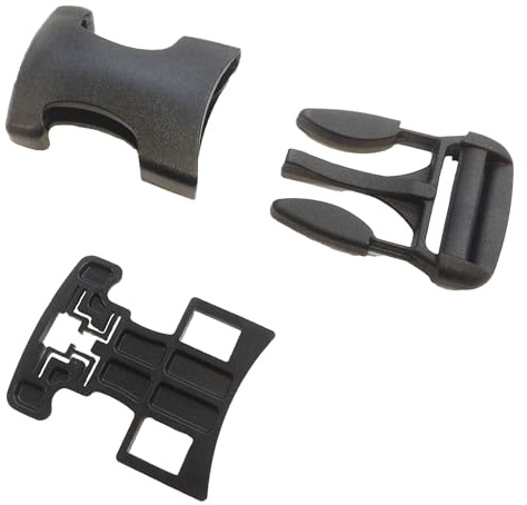 Burley Unisex - Adult Snap Fastener 3091997012 Snap Fastener - Black, One Size