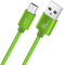 TheMax Micro USB Cable [6.5ft/2m] Nylon Braided Android Charger Fast USB Charging Cable Compatible with Samsung Galaxy J3/J5/J7/S7/S5/, Kindle, Nexus, Nokia, HTC, LG and More (6.5ft/2m, Green)