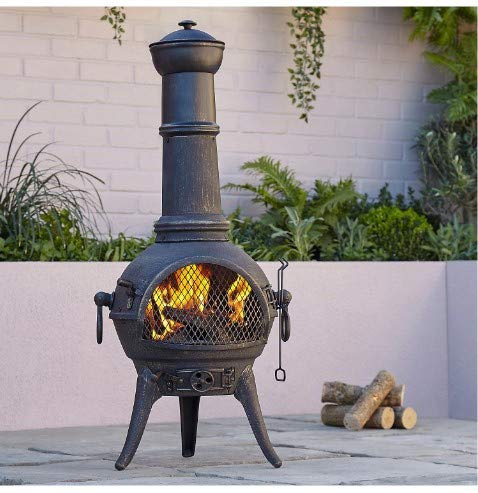 Blooma Etinas Steel Chiminea