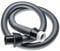 vhbw Manguera aspiradora de repuesto 1,8m compatible con Electrolux 910287437, 910287438, 910287439, 910287443 negro/plateado