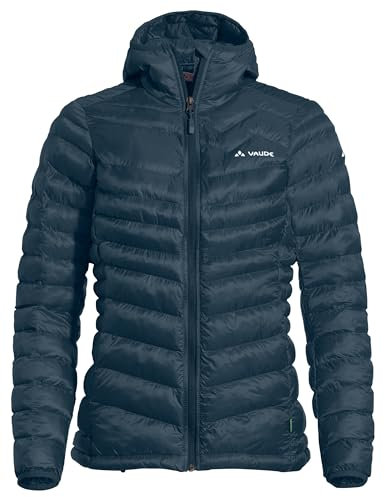 VAUDE Damen Women's Batura Hooded Insulation Jacket, Dark Sea, 42 EU