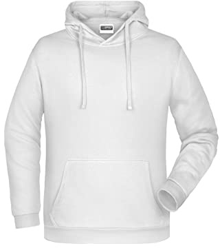James & Nicholson Herren Basic Kapuzensweat - Klassischer Hoody mit Kängurutasche