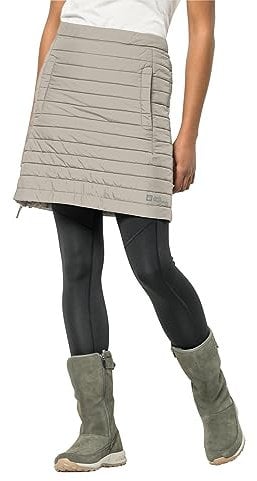 Jack Wolfskin Damen ICEGUARD Skirt Rock, Dusty Grey, S
