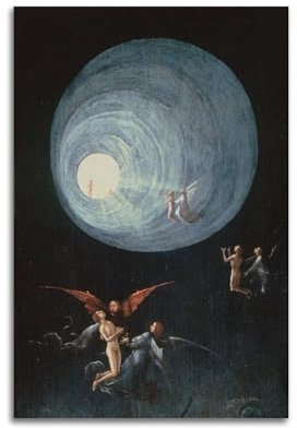 ADovz Hieronymus_Bosch_001 Poster von Hieronymus Bosch, Kunstdruck, Wand-Foto, Farbe, hängendes Bild, Familienschlafzimmer, Dekoration, Geschenk, 50 x 75 cm