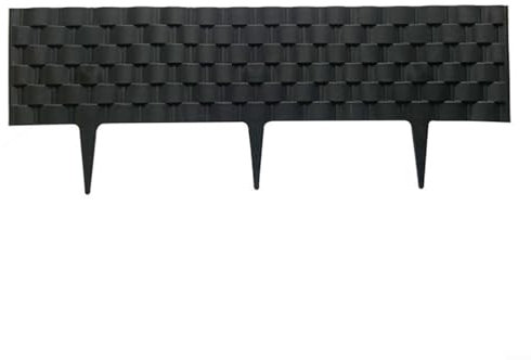 YUANGANG Bordure élégante et pratique en saule pour parterres de fleurs et bordures (1 pièce)