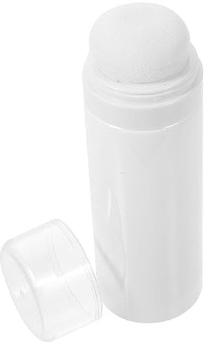 BESTonZON Tragbare Puderquaste-flasche Talkumpuder-halter Mit Puff Für Staubschutz Puderquaste-box Geeignet Zur Aufbewahrung Talkumpuder