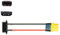 ZLiT 4Pin 5Pin Male Female Ebike Battery Discharge Connector to XT60H-F14AWG Interface Line Cable Plug for Hailong Battery Plug Parts (5PIN Male+Female)