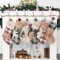 Beyond Your Thoughts Personalisiert Weihnachtsstrumpf, Benutzerdefinierte Fleisch Nikolausstrumpf Kamin mit Namen, 1 Stück Großer Christmas Stocking