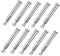ULTECHNOVO 10 Pcs Expansion Screw Bolts, Sleeve Anchor Bolts, Heavy Duty Concrete Masonry Brick Wall Fixings Plugs Screws