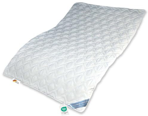 Garanta Sommerbettdecke Wildseide - 155x220 cm – Leicht & kühlend – 60% Seide, 40% Baumwolle – Atmungsaktiv & feuchtigkeitsregulierend – 90° Wäsche – Allergikergeeignet – Made in Germany