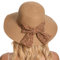 Gajaous Chapeaux de Paille de Plage pour Femmes, Chapeau de Plage UV d'été, Chapeau de Paille à Large Bord Pliable pour Filles