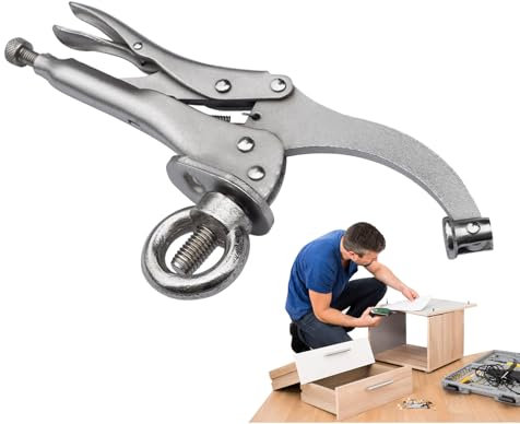 Bohrmaschinen-Spannzangen | 23 cm Schweißtisch-Zwinge,Rostbeständiges Multifunktions-Spannwerkzeug Für Werkstatt Garage Bauprojekte Heimwerkerarbeiten