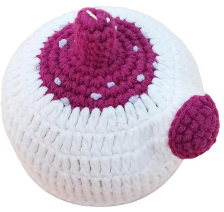 LKYLVEE Modèle de Sein pour mammite - Modèle de Sein d'allaitement - pour l'enseignement de la Lactation Formation en Soins Infirmiers,Blanc,11cm