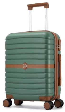Kono Cabin Hard Shell Suitcase, Lightweight ABS+PC Carry On Hand Luggage