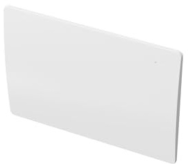 Radiador eléctrico de inercia seca cerámica + película calefactora 1000 W Termostato programable Cosyup Emea, color blanco