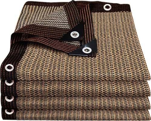 Toile d'ombrage Filet D'Ombrage, Filet Protection Solaire 80% UV Tissu D'Ombrage, Tissu D'ombrage Serres Coupe Ventpour La Couverture avec Oeillets, pour Serre/Jardin/Pergola/Patio Lawn