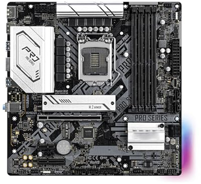 motherboard Fit For ASRock Brand H570M PRO4 Motherboard LGA1200 Support 10700F 11700F 11600K 10400F 11400F 10100 11900K CPU 4xDDR4 HDMI M.2 MATX