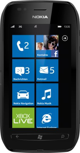 Nokia Lumia 710 - Smartphone touchscreen con display 9,4 cm (3,7 pollici), fotocamera 5 Megapixel e sistema operativo Windows Phone Mango OS