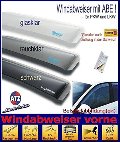 ClimAir Windabweiser passgenau | kompatibel mit Mitsubishi Outlander 5 türer 2012-