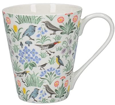 V&A Voysey My Garden Fine Bone China Mug in Gift Box