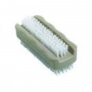 Nagelbürste PPN 10x4cm weiß doppelseitig Kunststoff