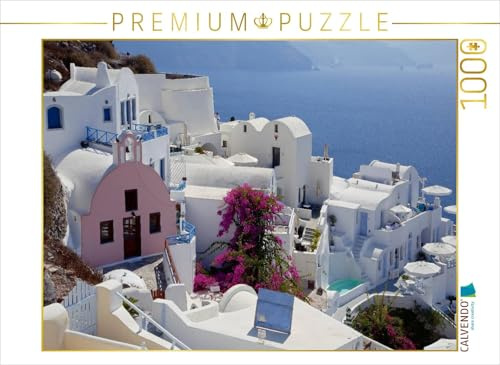 CALVENDO Puzzle Santorini | 1000 Teile Lege-Größe 64 x 48 cm Foto-Puzzle für glückliche Stunden