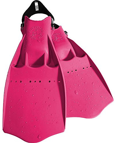 DiveSystem Tech Fin Flossen Technische Gummi, Pink, XXL (EU 45 – 47)