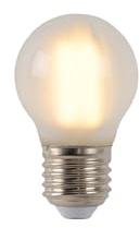 LUCIDE G45 - Glühfadenlampe - Ø 4,5 cm - LED Dim. - E27-1x4W 2700K - Matte
