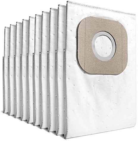 Lot de 10 sacs pour aspirateur Kärcher, pour les modèles suivants : T7/1 Classic – T8/1L.