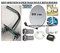 KIT PARABOLA SATELLITARE 60CM CON ACCESSORI KIT SPECIFICO PER BALCONI E RINGHIERE