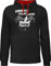 Pullover Herren Frauen Hoodie Kontrast zweifarbig - Angler Geschenke & Angeln Zubehör - Komm her Fischi - XL - Schwarz/Rot - mit lustigen sprüchen sprüche Motto angelkleidung angelpullover