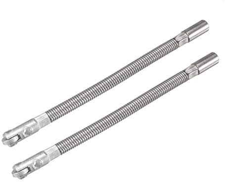 uxcell Lot de 2 extracteurs de câbles flexibles de 108 mm avec rouleau pour extracteur de fil de 4 mm