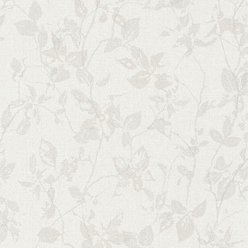Vliestapete Englische Tapeten 363975 36397-5 Livingwalls Hygge | Beige/Crème Grau | Rolle (10,05 x 0,53 m) = 5,33 m²