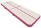vidaXL Gymnastikmatte Aufblasbar mit Pumpe Turnmatte Tumbling Matte Training Fitnessmatte Yogamatte Trainingsmatte 400x100x15cm PVC Rosa