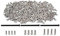INJORA 300PCS M2 M2.5 M3 Metall Schrauben Kit Felgen für 1/10 RC Car Crawler Traxxas TRX4 TRX6 Axial SCX10 90046 AXI03007