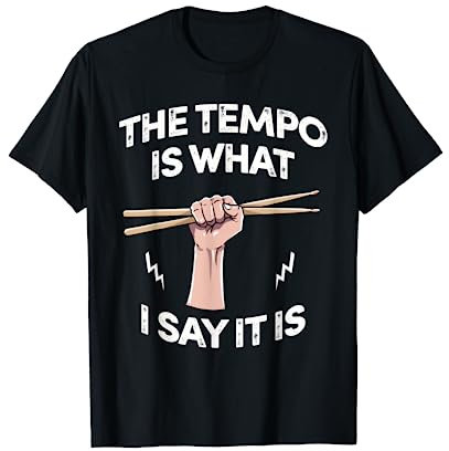 Schlagzeuger Geschenk Drummer Musik Drums Instrument Männer T-Shirt