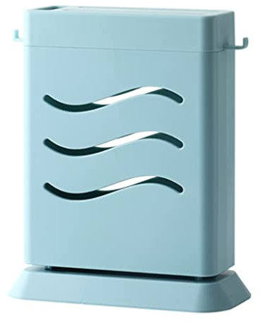 SYXL Universal Knife Block, Without Knive Block Knife Holder And Organizer For Easy Kitchen Knife Storage Cutlery Drainer (Color : Blue-B)