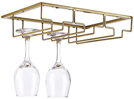 Weinglashalter, Umgekehrter Weinglashalter, Hängender, für Familie, Hausbar Küche, Bar Pub Restaurant (DREI Schlitze)