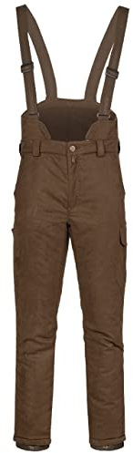Blaser Suede Ansitzhose Matti - Wasserdichte Jagdhose mit Hosenträgern mit 200g Primaloft®-Wattierung und Messertasche, Größe:54