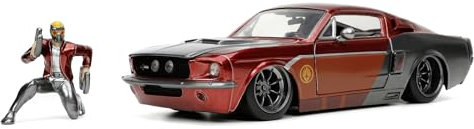 Jada Toys Marvel Star Lord 1967 Ford Mustang 1:24 Spielzeugauto Modellauto