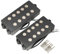 Artec MMC5 Ceramico Basso Pick up SoapBar Manico Ponte Set per Basso Elettrico 5 Corde Music Man, Nero
