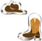 LUBTOSMN Cowboy Cowgirl Cookie Cutter Set-2 Piece-Cowboy Cowgirl Boot and Hat-Diswasher Safe-Cookie Cutters Shapes for Baby Shower Birthday Baking