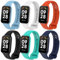 CHULN 6 Pièces Bracelets de Sport pour Xiaomi Smart Band 8 Active Bracelet, Sangle en Silicone Doux et Respirant Compatible avec Xiaomi Smart Band 8 Active Bracelets de Remplacement
