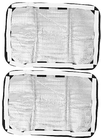 Gatuida 2pezzi Coprifinestra Camper Oscurante Esterna Protezione Uv Per Porta e Finestra Rv Accessori Camper Facile Installazione