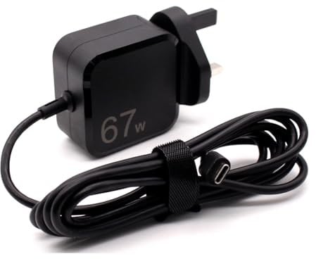 65W/45W USB C Power Adapter Charger Portable Type C PD Laptop Charger Power Supply Cord for mac book/pro/air, Lenovo ThinkPad Chromebook,ASUS, Acer, Dell, Huawei, HP and Other Devices with Type C Port