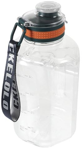 PAMINGONO Sport-wasserflaschen Für Männer Und Frauen Große Kapazität Wasserflasche Tragbare Fitness-wasserflasche Fitnessstudio-flasche Wasser 1 6 L Design