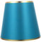 AUTSUPPL E27 Lampenschirm Dunkelgrün Mit Goldakzenten Hochwertiger Stoff Lampenschirm Für Tisch Und Stehlampen Durchmesser Ideal Für Wohn Und Schlafzimmer