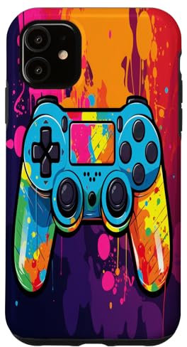 Bunte Urban Graffiti Videospiel-Controller Jungen Gaming Hülle für iPhone 11