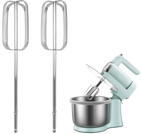 Hand Mixer Attachment, 2 Pcs Hand Whisk Attachments, Egg Beater Replacement, Egg Beater Whisk Electric Replacement, Electric Whisk Attachments for Hamilton Beach 62682RZ 62692 62695V 64699