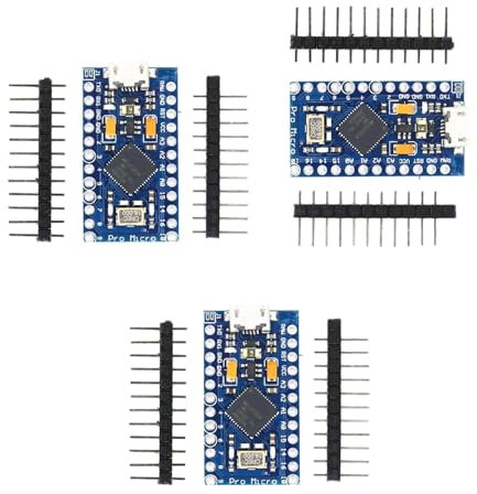 GMBYLBY 3PIECES ATMEGA32U4 Microed 5V 16 MHz Port USB MICROED USB Ports PROJETS ÉLECTRONIQUE